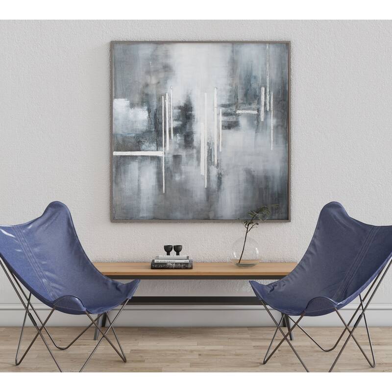 Royal Skies, Hand Painted Framed Canvas