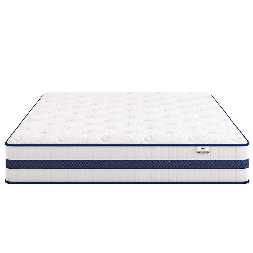 Queen Size Mattress,12 Inch Queen Hybrid Mattresses Pressure Relief & Supportive,Cooling Memory Foam & Individually Pocket Coils