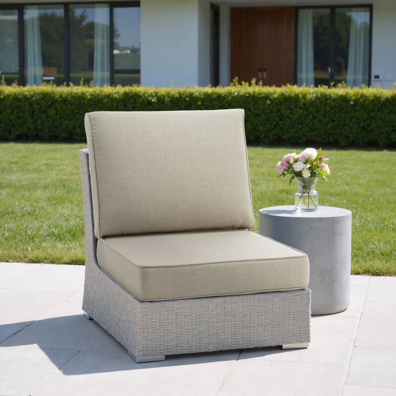 Sunbrella Indoor Outdoor Chair Cushion and Pillow