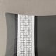 preview thumbnail 20 of 40, 510 Design Powell Navy/ White 8 Piece Embroidered Comforter Set