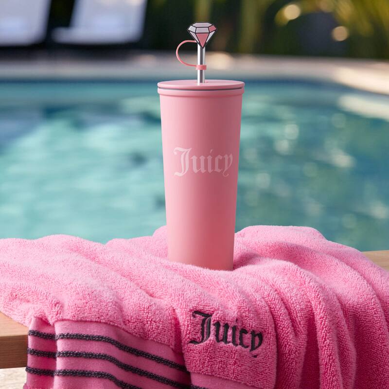 Juicy Couture Hydration Stainless Steel Couture Cup 6-Piece Set