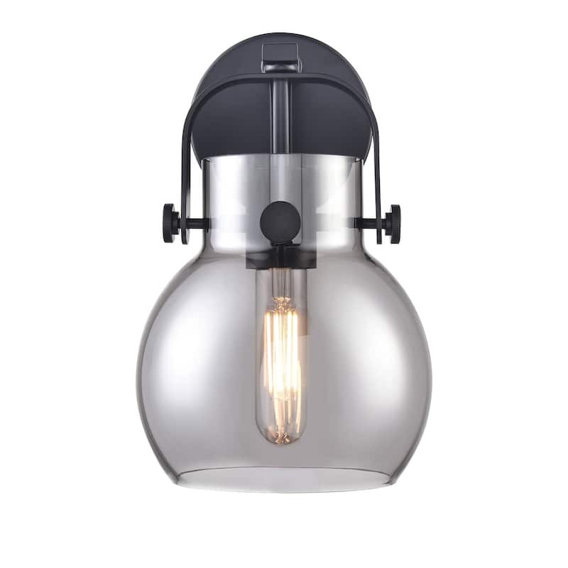 Innovations Lighting 423-1W-10-7 Pilaster II Sphere Sconce Pilaster II