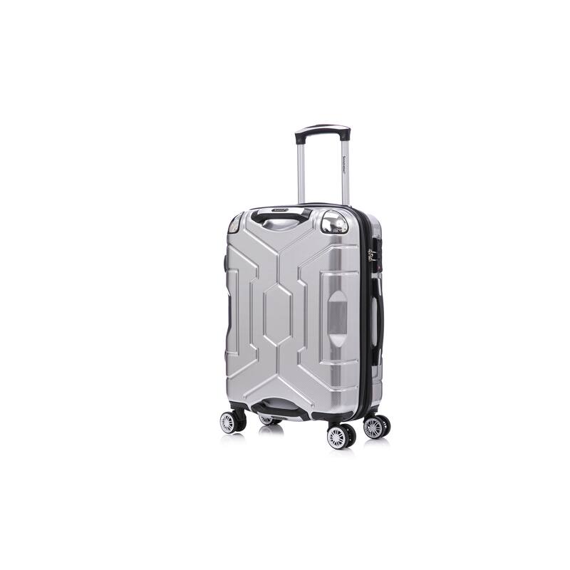 3 Piece Technology PC Hardshell Lightweight Durable Suitcase with Rotating Wheels and Adjustable Ergonomic Telescopic Handle