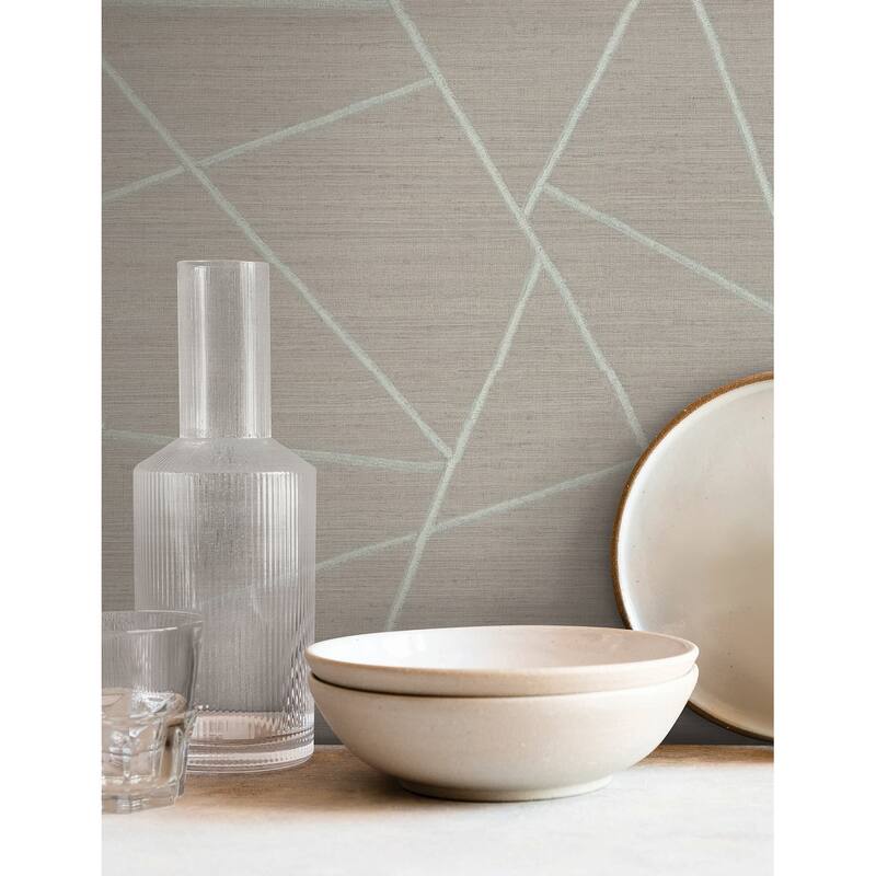 York Wallcoverings Lisle Smoke Wallpaper