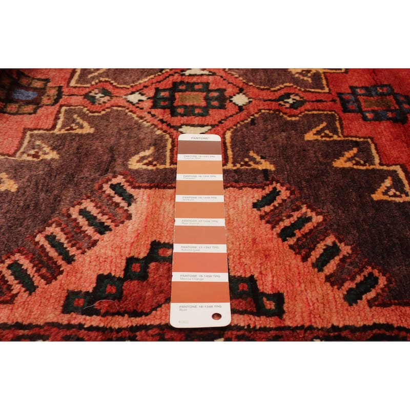ECARPETGALLERY Hand-knotted Anadol Copper Wool Rug - 3'5 x 9'9