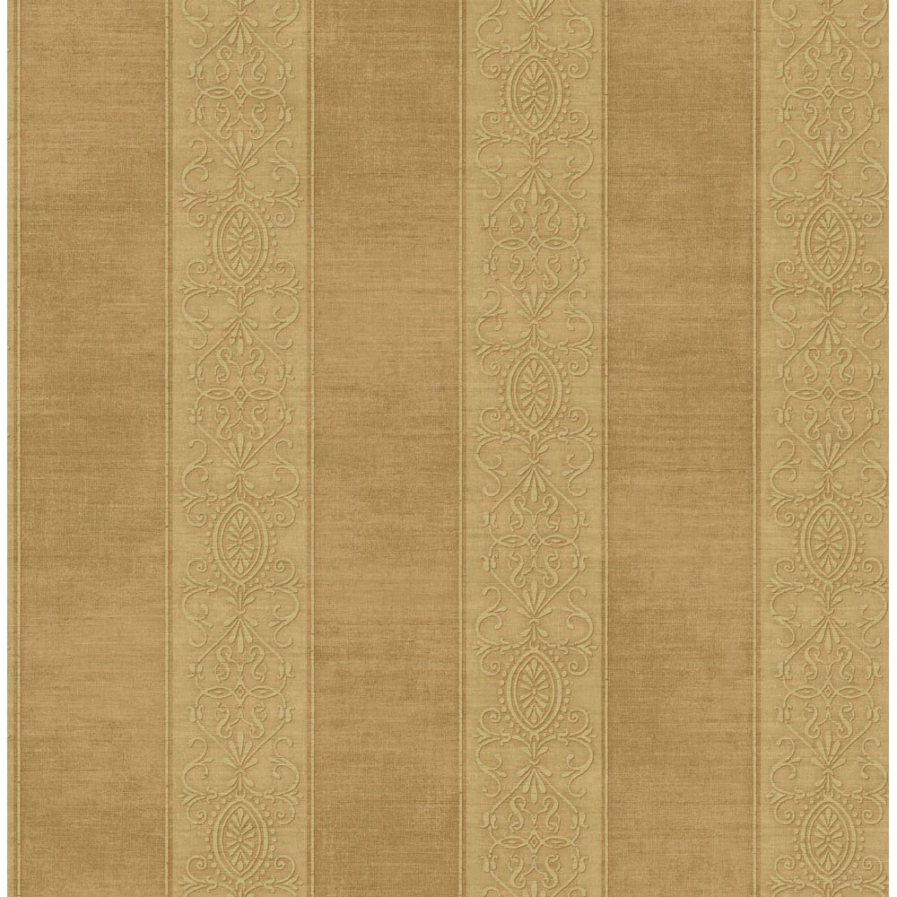 Seabrook Designs Hinson Stripe Unpasted Wallpaper