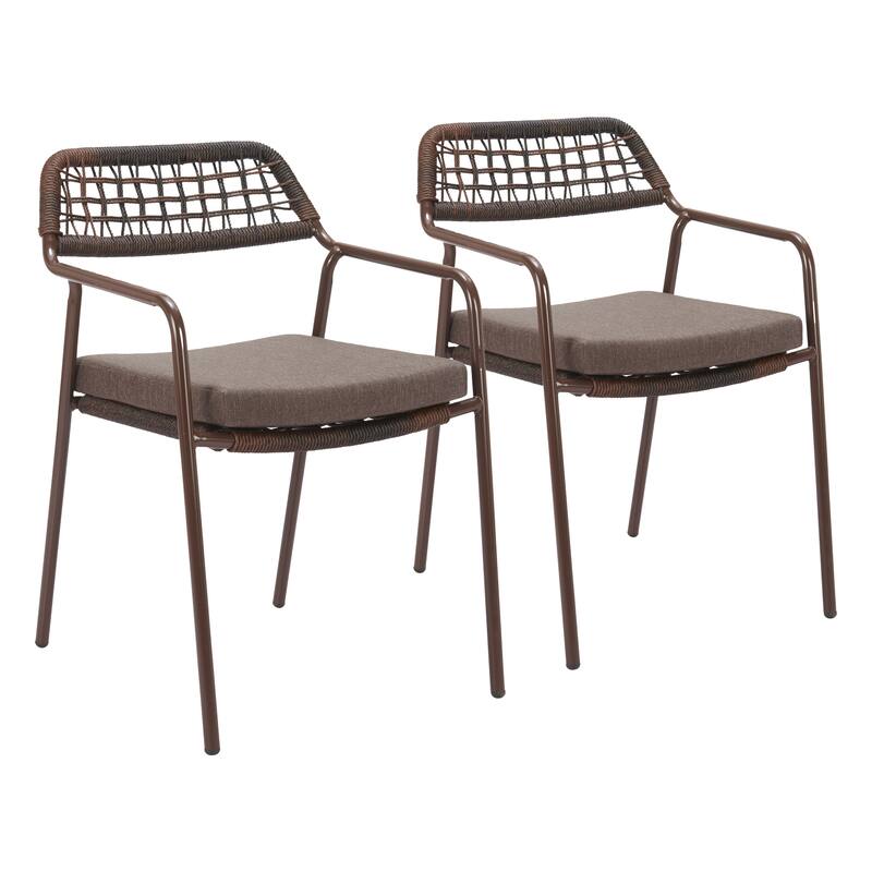 Rio Dining Chair Brown - Brown