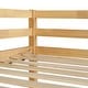 preview thumbnail 19 of 31, Twin High Loft Bed, Rubber Wood Loft Bed With Safety Guardrail, Built-In Desk, Ladder