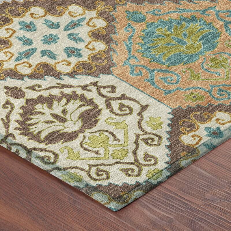 Machine Washable Indoor/ Outdoor Global Bayfield Chantille Rug