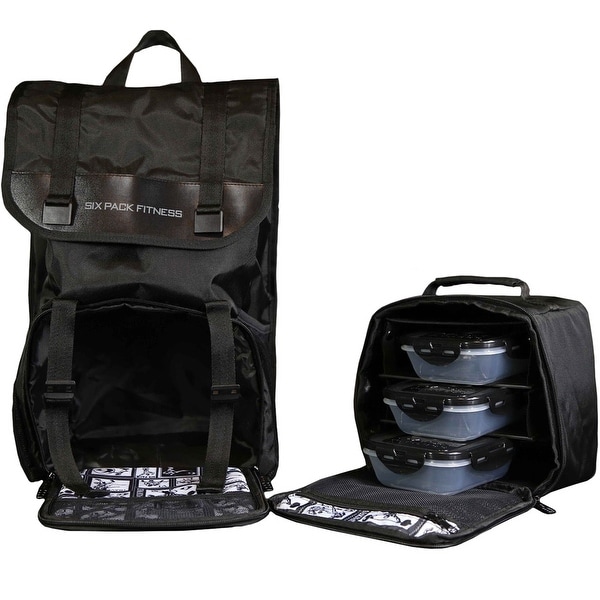 6 pack fitness commuter backpack