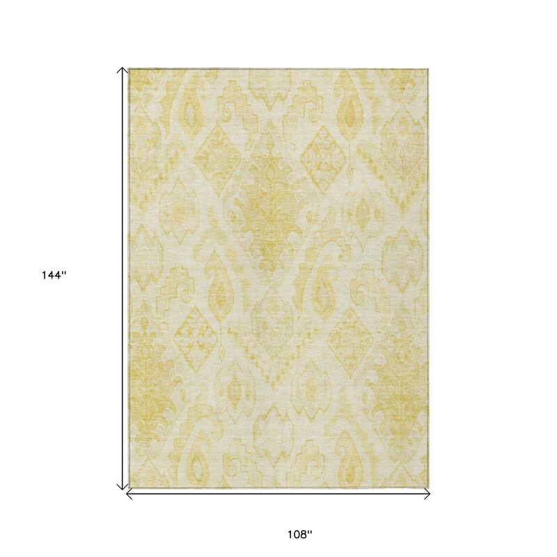 HomeRoots Moroccan Transitional Rectangle Outdoor Rug
