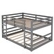 preview thumbnail 7 of 20, Functional And Aesthetic Design Full Over Full Bunk Bed with Ladder