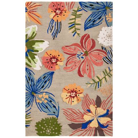SAFAVIEH Handmade Four Seasons Tawnya Floral Rug