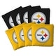 preview thumbnail 1 of 3, Pittsburgh Steelers NFL Dual Sided Pro Stop & Slide Cornhole Bags