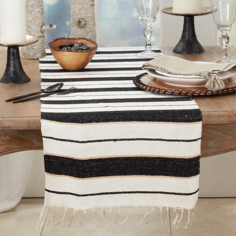 Striped Splendor Table Runner - 16"x72"
