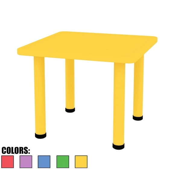 kids plastic play table