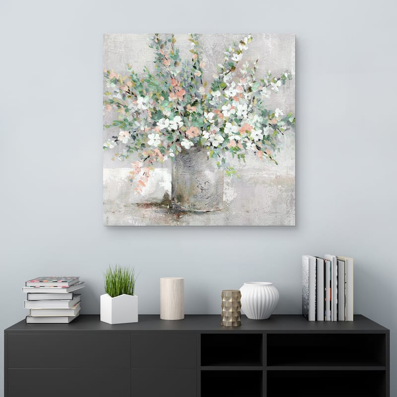 Farmhouse Retreat by Carol Robinson Canvas Art Print