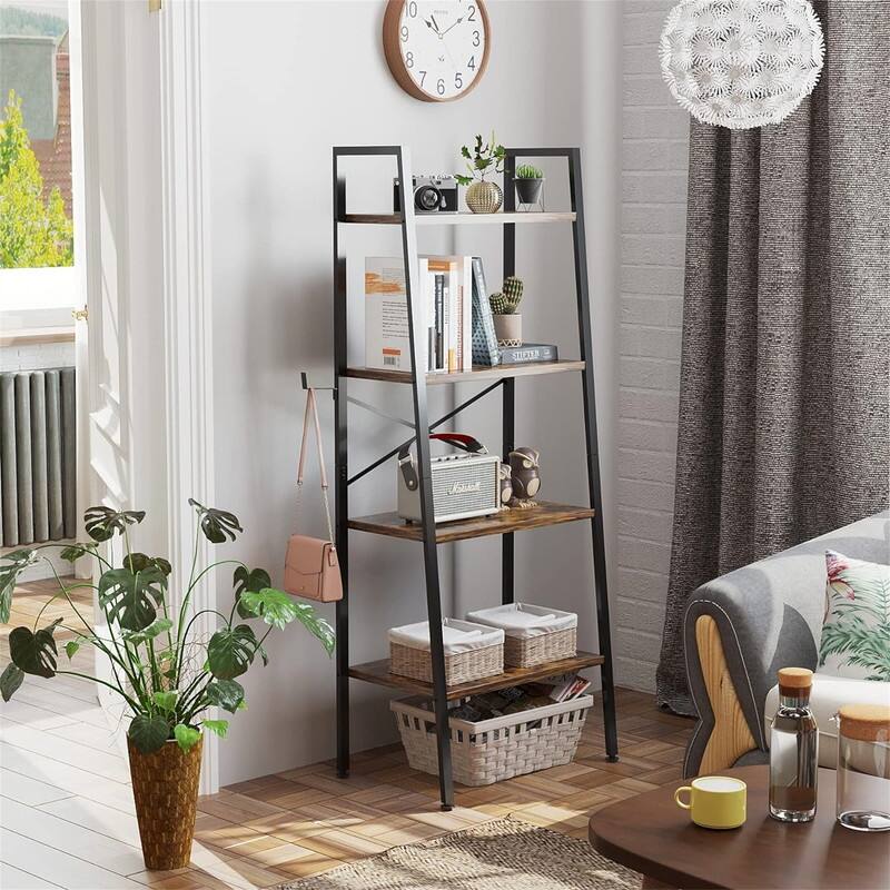 Home Office Bookshelf - 22"D x 13.4"W x 54"H