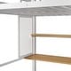preview thumbnail 23 of 30, Space-Saving Design Full Size Metal Loft Bed with Desk,Full-Length Guardrail
