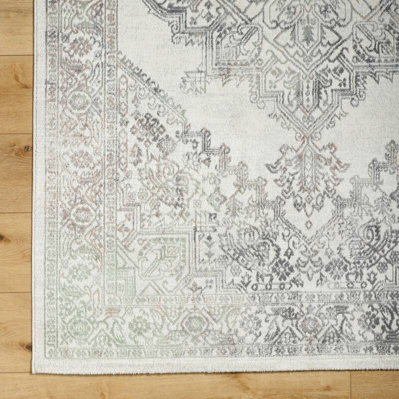 Livabliss Roma Updated Traditional Medallion Area Rug