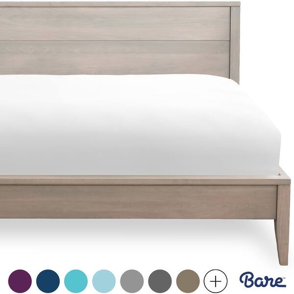 Shop Bare Home Premium Ultra Soft Wrinkle Resistant Microfiber Fitted Sheet Overstock 12024697