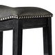 preview thumbnail 98 of 98, Maven Lane 31" Adrien Saddle Kitchen Bar Height Stool - N/A