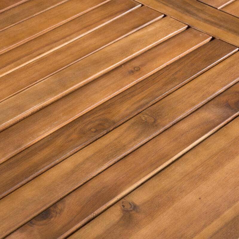 Haven Outdoor 7 Piece Multibrown PE Wicker Dining Set with Rectangular Table by Christopher Knight Home