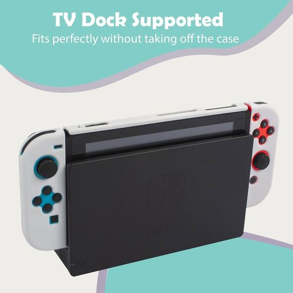 Insten Dockable Case For Nintendo Switch Protective Hard Case For Nintendo Switch Console And Joycon Controllers Milk White Overstock Insten Dockable Case For Nintendo Switch Protective Hard Case For Nintendo Switch Console And Joycon Controllers Milk White Overstock