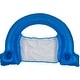 preview thumbnail 1 of 4, 45.5" Inflatable Blue Swimming Pool Mesh Sling Chair Pool Float