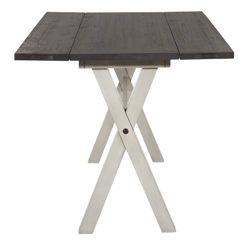 OSP Home Furnishings Flip Top Table