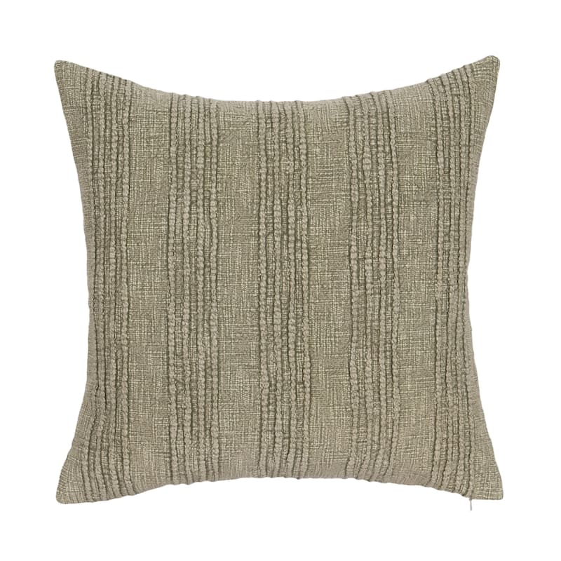 Villa by Classic Home Hannah 100% Cotton 22" Throw Pillow