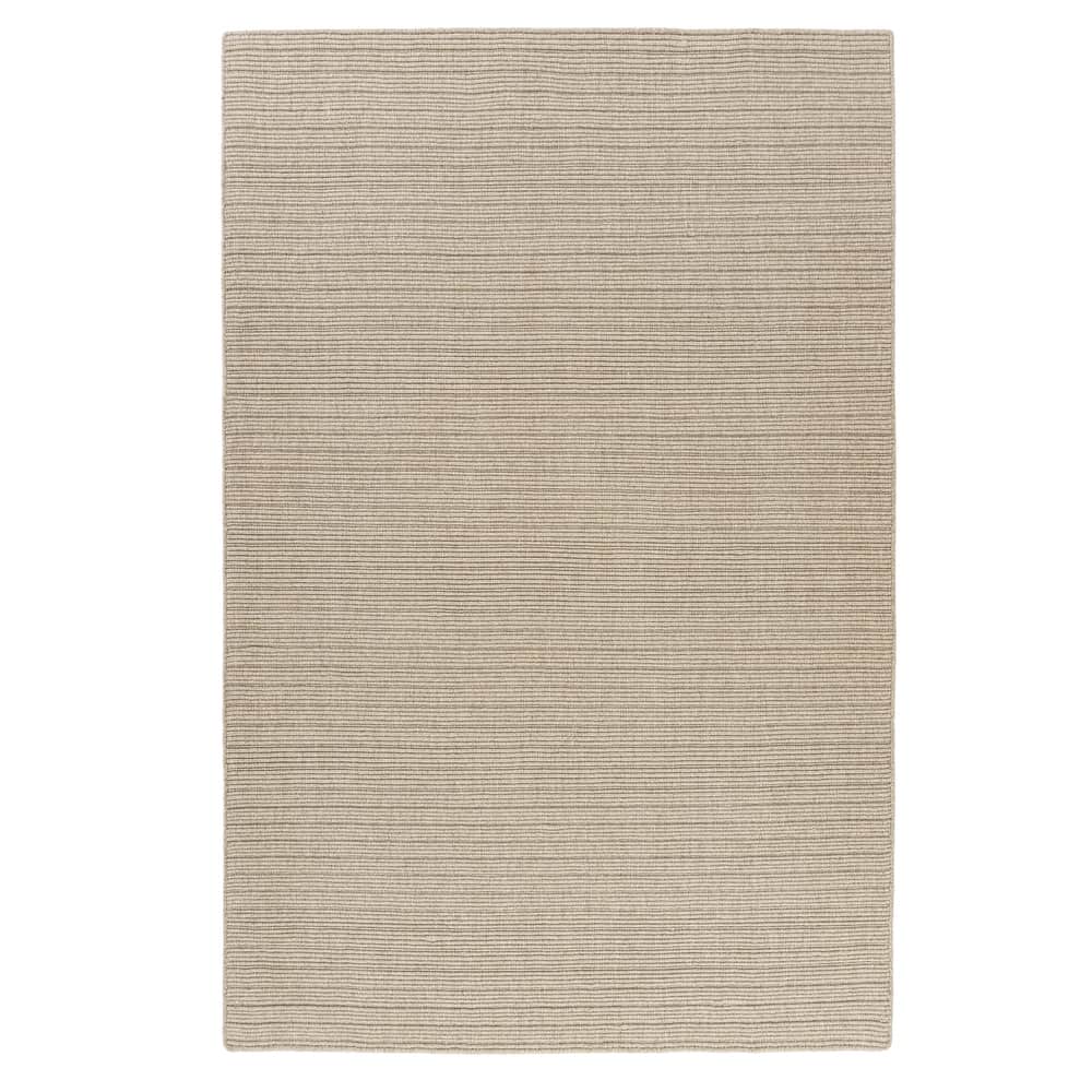 Sevita Solid Casual Hand-Woven Woolen Area Rug