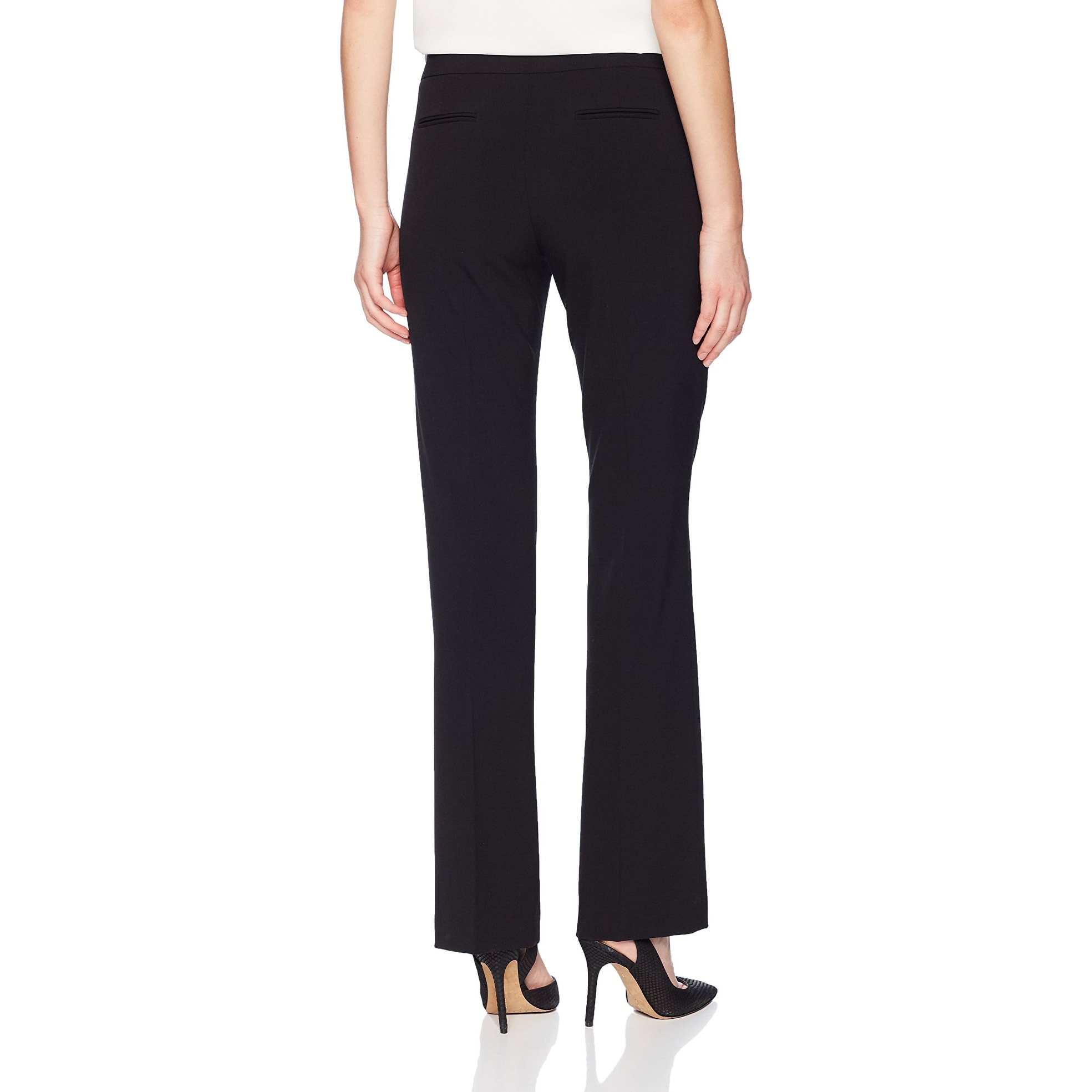 anne klein flare leg suit pants