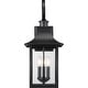 preview thumbnail 2 of 2, Chancellor 3-Light Outdoor Wall Lantern in Mystic Black