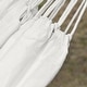 preview thumbnail 9 of 7, Outsunny Brazilian Style Hammock Extra Large Cotton Hanging Camping Bed with Carrying Bag, for Patio Backyard Poolside, White