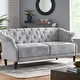 preview thumbnail 1 of 28, Morganton Indoor Tufted 3-seater Sofa by Christopher Knight Home