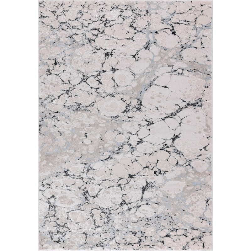 Ilios Collection Textured Abstract Rug