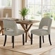 preview thumbnail 28 of 62, Set of 2/4/6 Modern Fabric Upholstered Dining Room Chair Kitchen Chairs with Wood legs