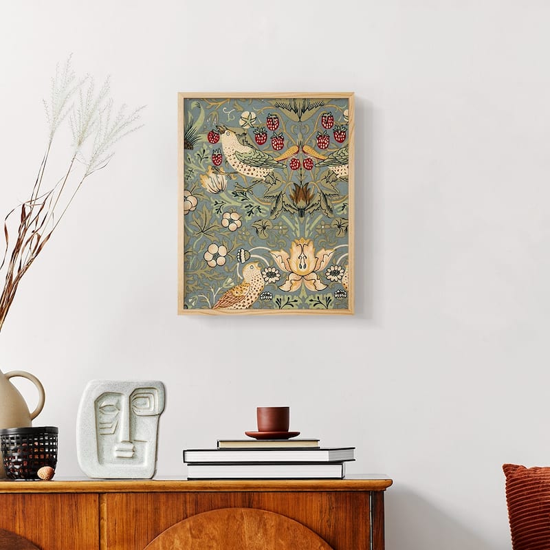 Vintage Abstract Print CLXXIX -Framed Print