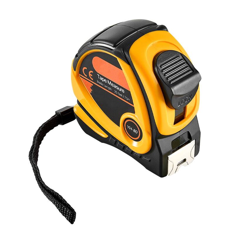 Tape Measure 25ft Retractable Imperial Metric for Outdoor Decoration - 25 FT-1 PC