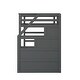 preview thumbnail 34 of 47, Kids Twin Ove Twin Bunk Bed with Pull-Out Trundle and 3 Storage Stairs, Safety Guardrails and Armrest