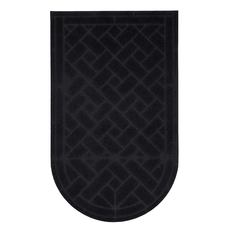 Mohawk Home Diagonal Pavers Arched 3' X 5' Door Mat