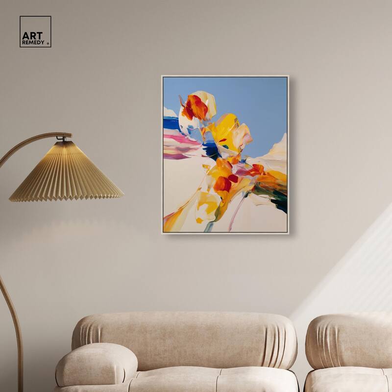 Flippant Bloom II Canvas by Art Remedy