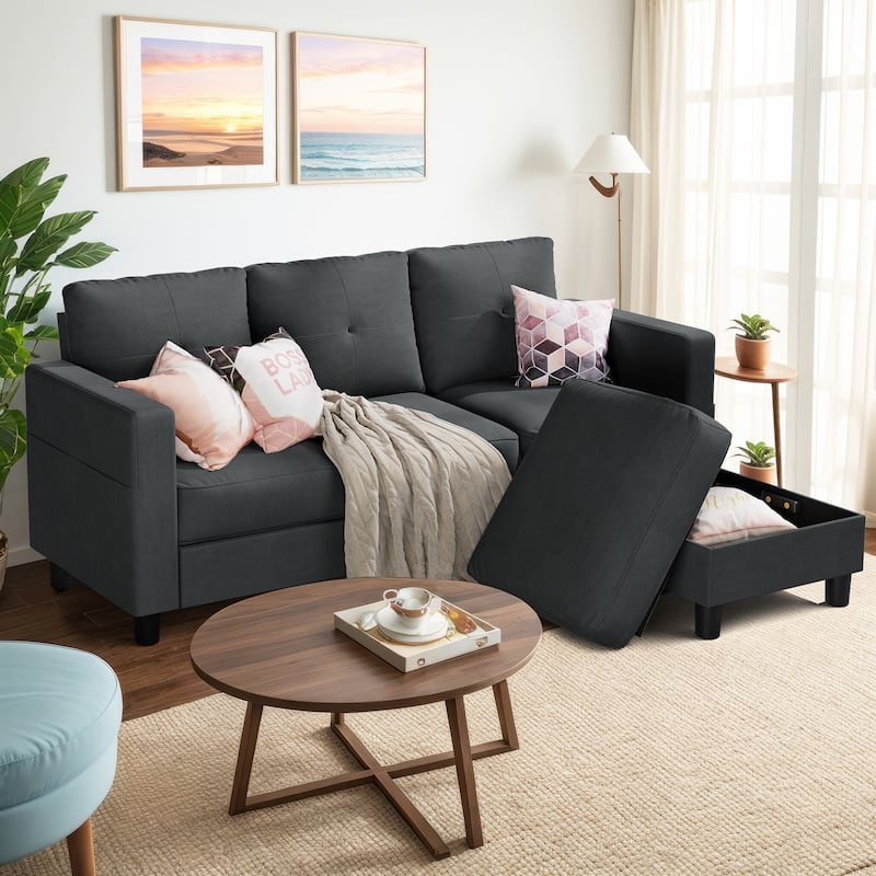 Futzca Convertible Sectional Sofa Couch