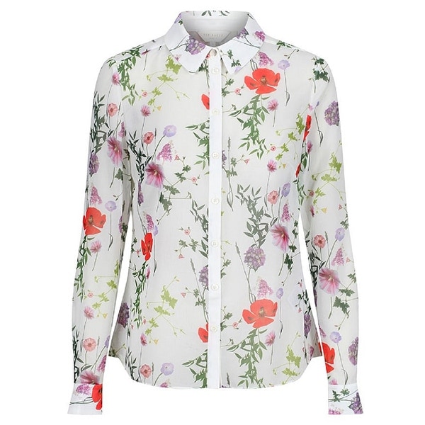 Ted Baker Womens Shivany Sheer Floral