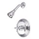 preview thumbnail 4 of 5, Kingston Brass Vintage Shower Trim with 1.8 GPM Single Function Shower
