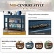 preview thumbnail 7 of 10, Console Table with 2 Drawers and 2 Tiers Shelves, Entryway Sofa Table Long Narrow Wood Console Table for Living Room Hallway
