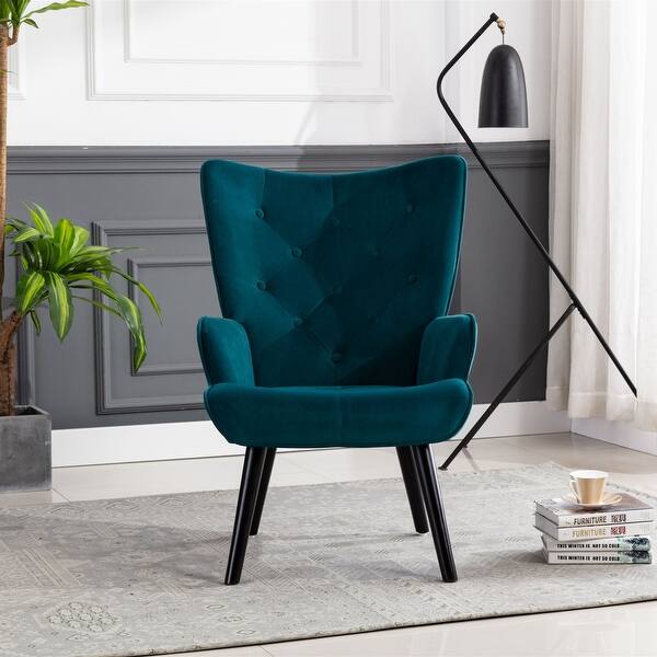 slide 2 of 72, Modern Leisure Chair Accent chair Living Room Teal