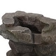 preview thumbnail 4 of 9, Candler Outdoor Tier Rock Fountain Outdoor 4 by Christopher Knight Home