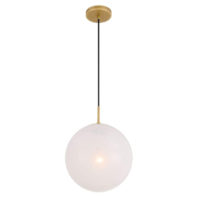 Minka Lavery 291 Mist 12" Wide Pendant with Alabaster Glass Shade
